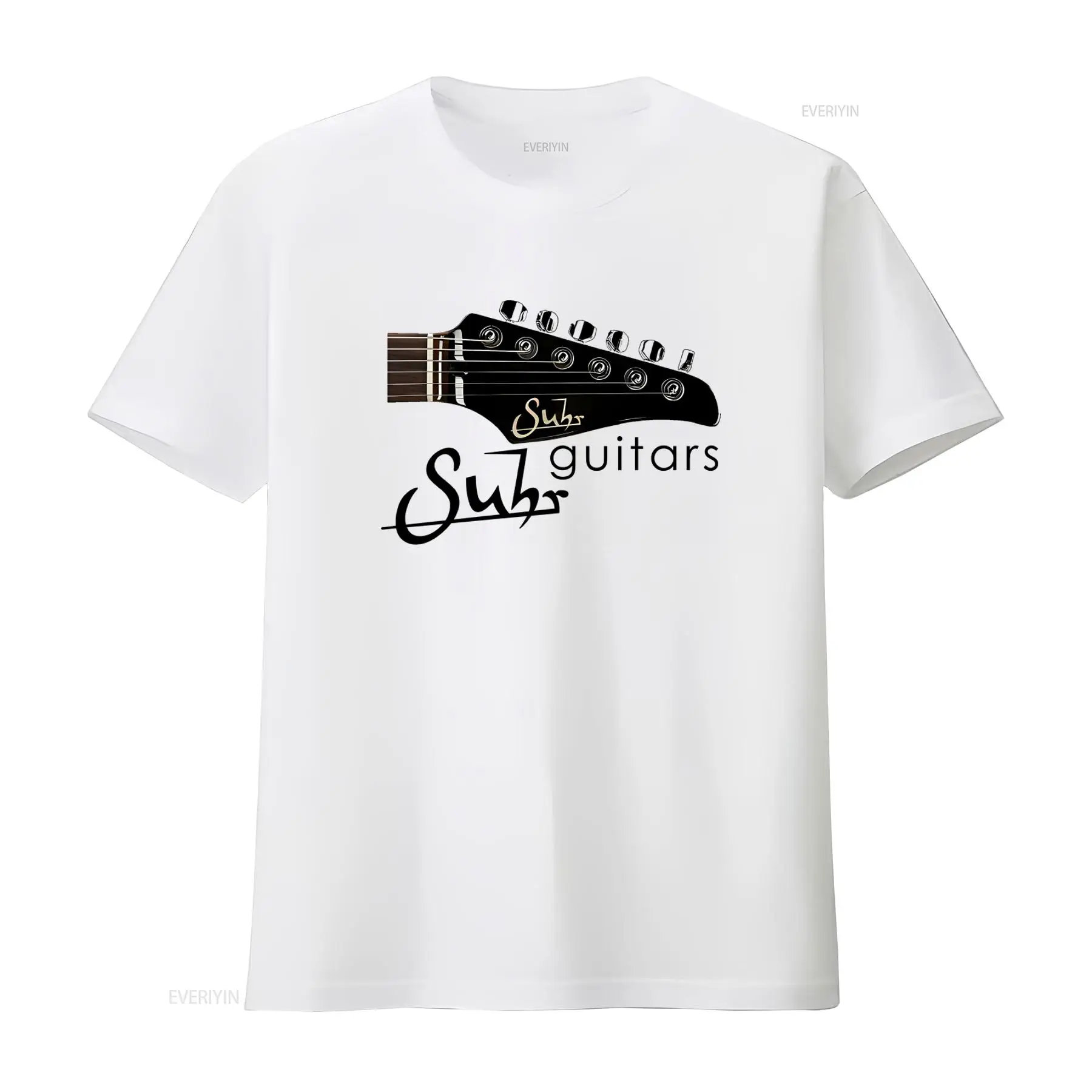 Vintage Fashion Logos - Suhr Guitars Logo Baskılı Tişört Rock