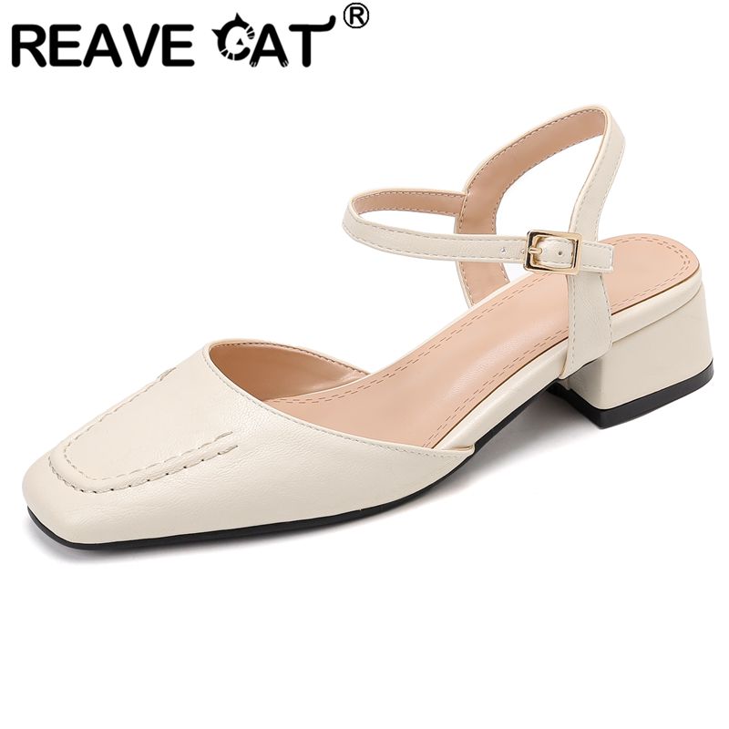 Vintage Fashion Female - REAVE CAT 2025 Kadın Sandaletleri Kare