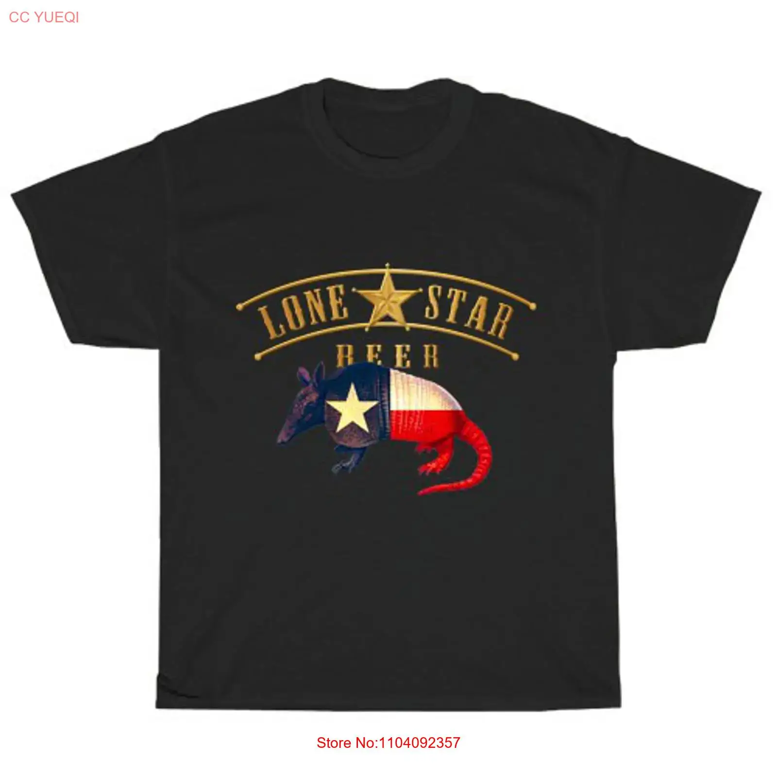 Vintage Fashion Logos - Lone Star Bira Logolu Amerikan Erkek