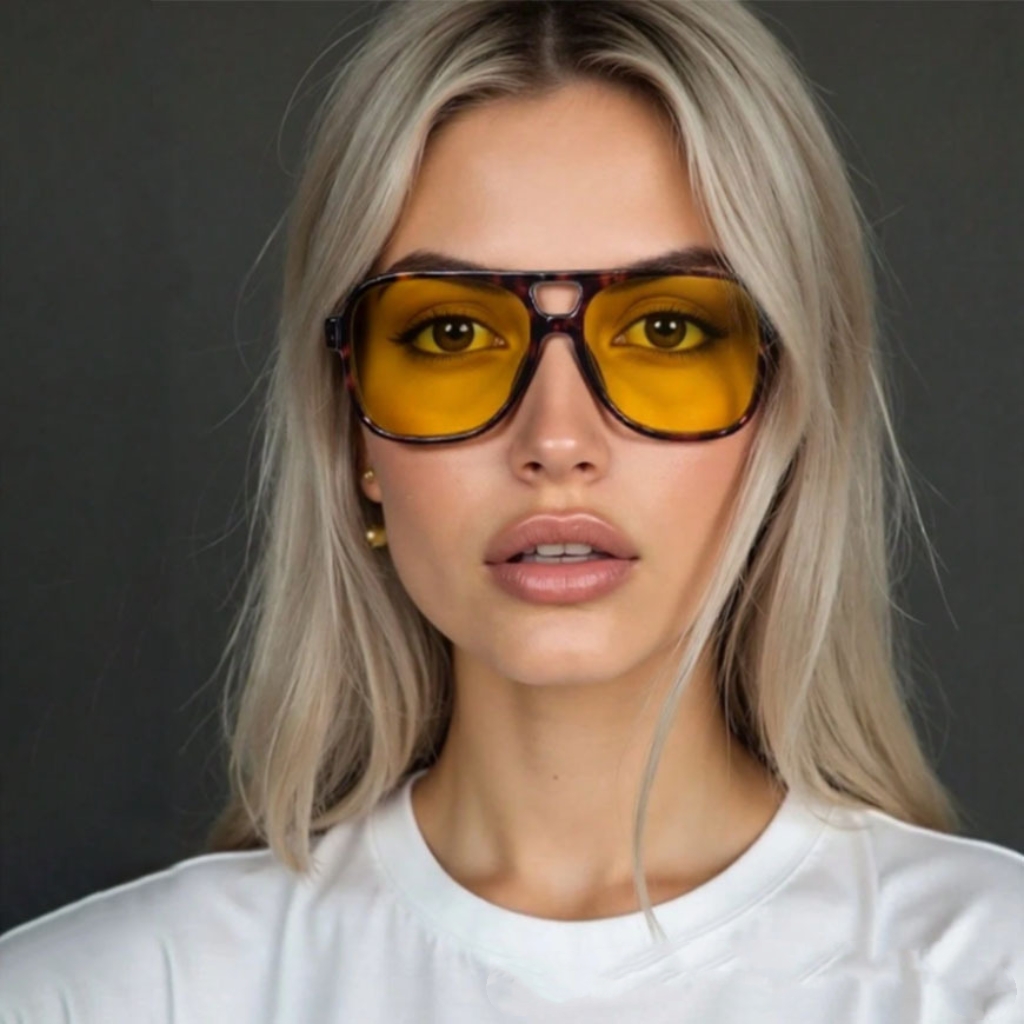 Vintage Fashion Girl - Yeni Vintage Klasik Tasarımcı Çift Köprü