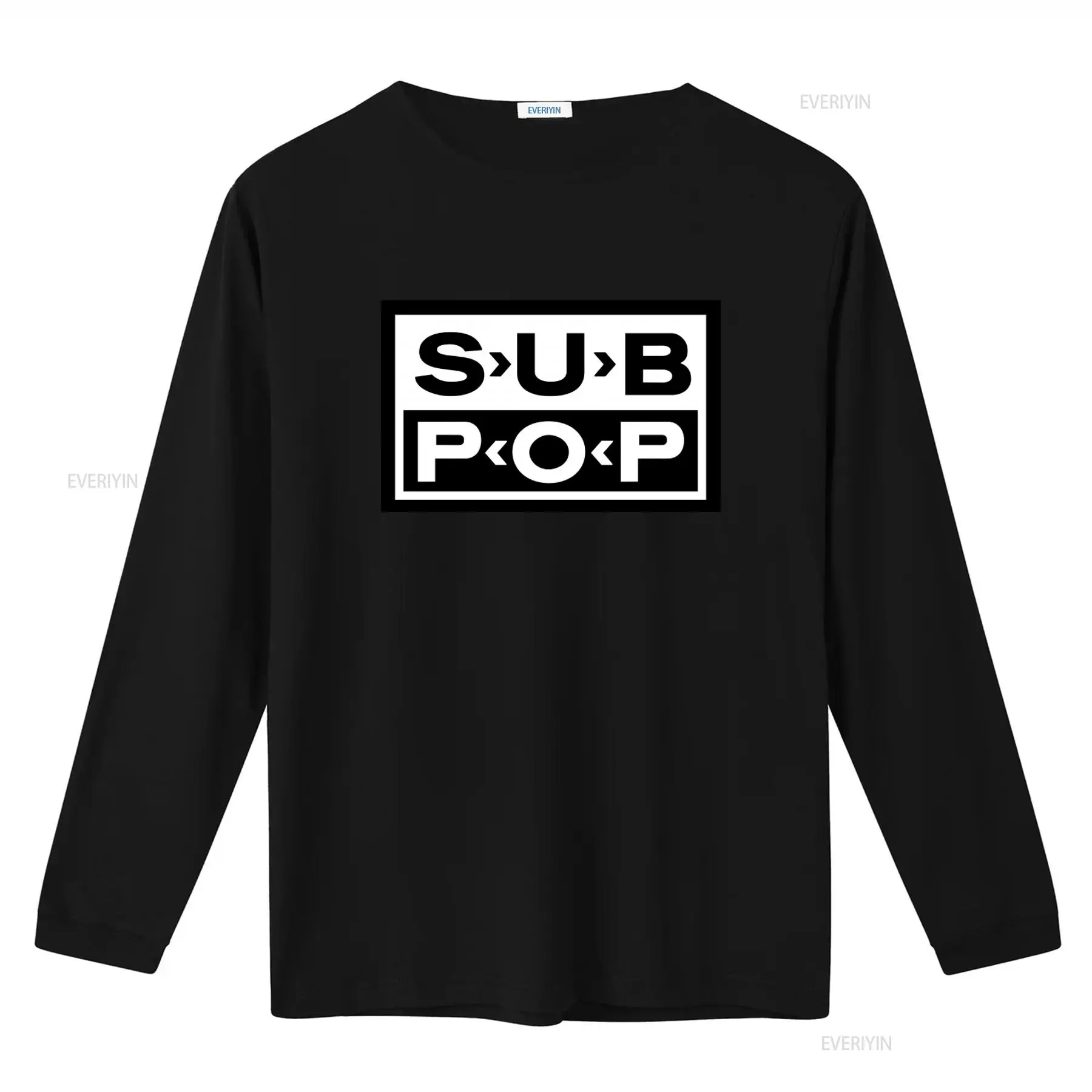 Sub Pop Logolu Tişört Siyah Be - Vintage Fashion Logos incelemesi ve fiyatı