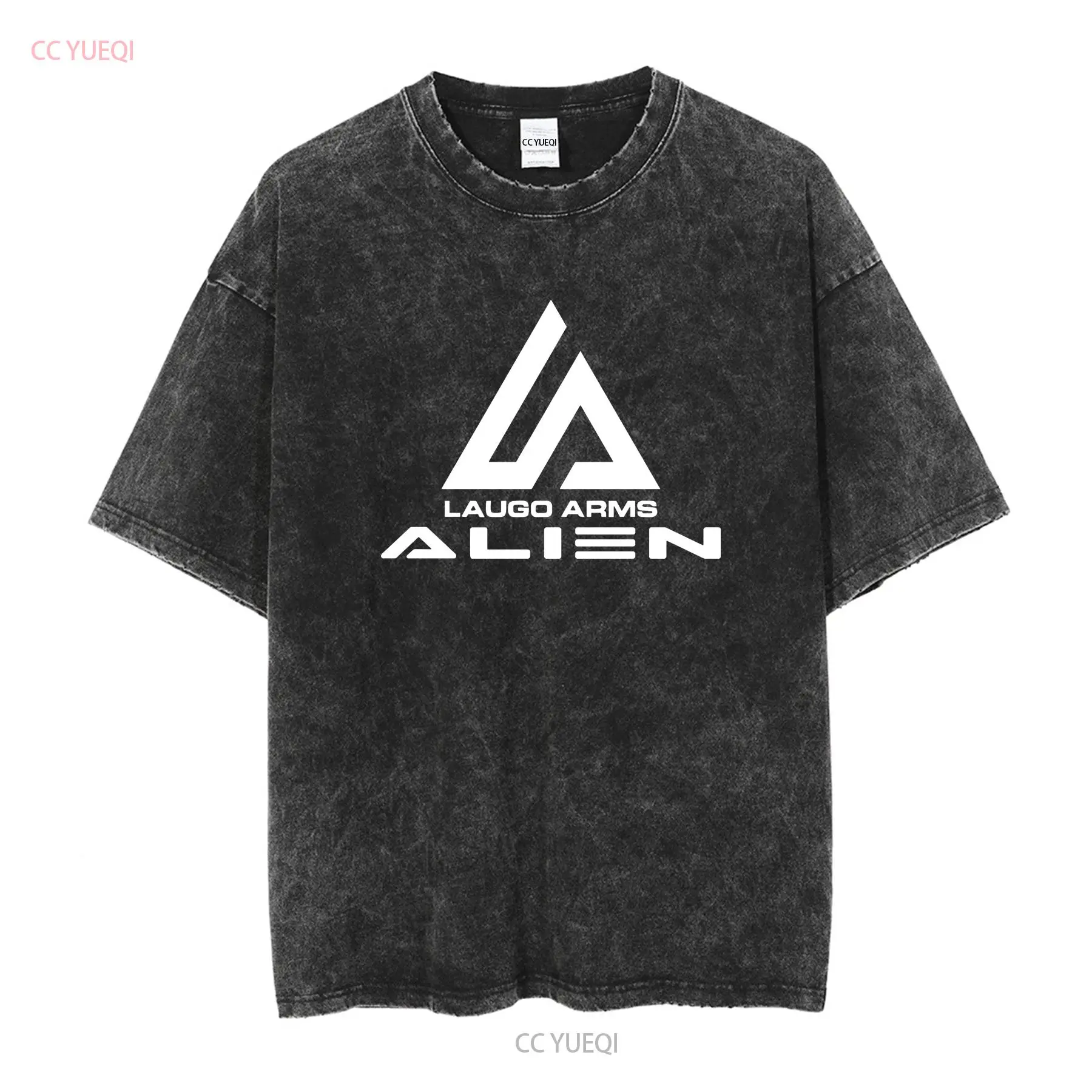 Laugo Arms Alien Pistol Logo T - Vintage Fashion Logos incelemesi ve fiyatı
