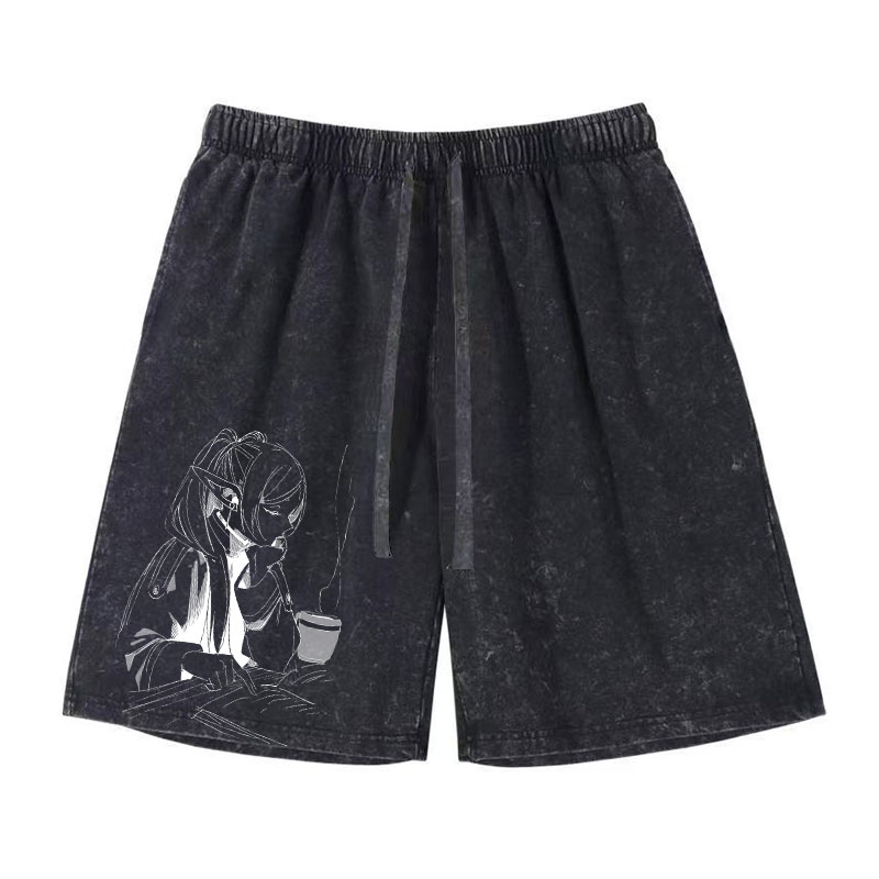 Anime Frieren Shorts Vintage W - Vintage Fashion Tv incelemesi ve fiyatı