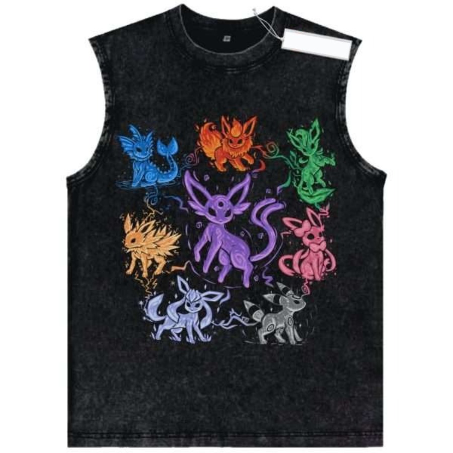 Vintage Yıkanmış Pokemon Karak - Vintage Fashion Tv incelemesi ve fiyatı