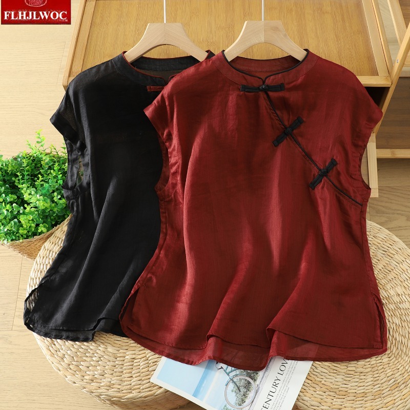 Pamuk Keten Üstler Bluzlar Mod - Vintage Fashion In Japan incelemesi ve fiyatı