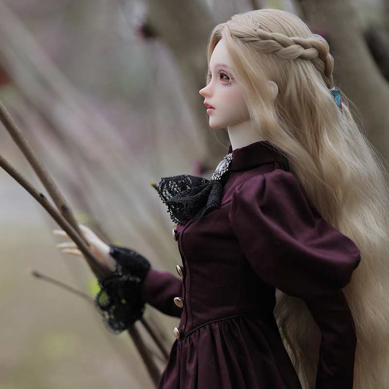Elina BJD bebek 1/3 güzel zari - Vintage Fashion Tv incelemesi ve fiyatı
