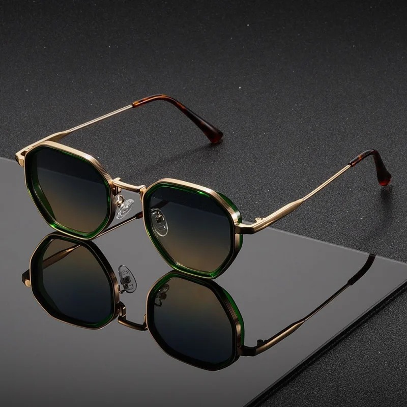 1 çift Unisex Yuvarlak Metal M - Vintage Fashion Female incelemesi ve fiyatı