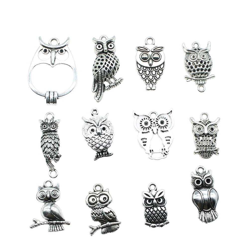 10 adet Charms Baykuş Antik Gü - Vintage Fashion Tumblr incelemesi ve fiyatı