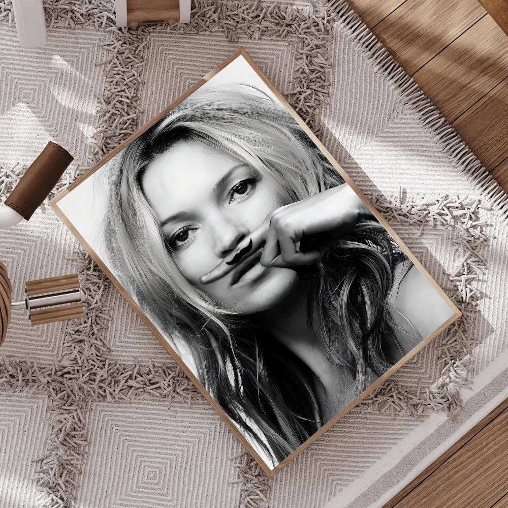 Kate Moss Moda Modern Sanat Kl - Vintage Vogue Fashion Poster incelemesi ve fiyatı