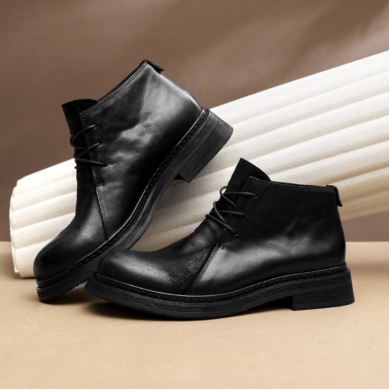 Vintage Erkek Hakiki Deri Çizm - Vintage Fashion For Men incelemesi ve fiyatı