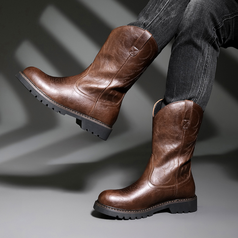 Moda Erkek Kovboy Çizmeleri Ye - Vintage Fashion For Men incelemesi ve fiyatı