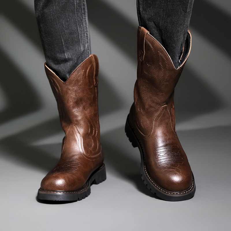 Moda Erkek Kovboy Çizmeleri Ye - Vintage Fashion For Men incelemesi ve fiyatı