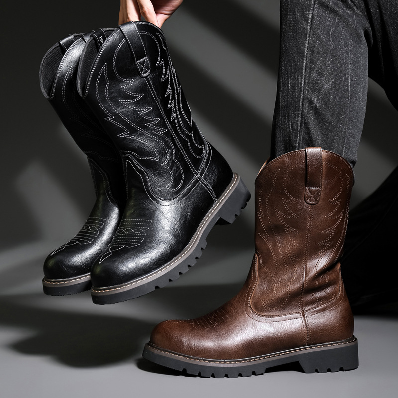 Moda Erkek Kovboy Çizmeleri Ye - Vintage Fashion For Men incelemesi ve fiyatı