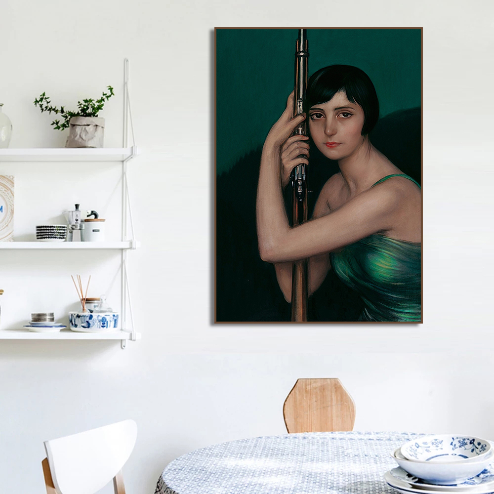 Rönesans Kadın Portre Posteri  - Vintage Vogue Fashion Poster incelemesi ve fiyatı