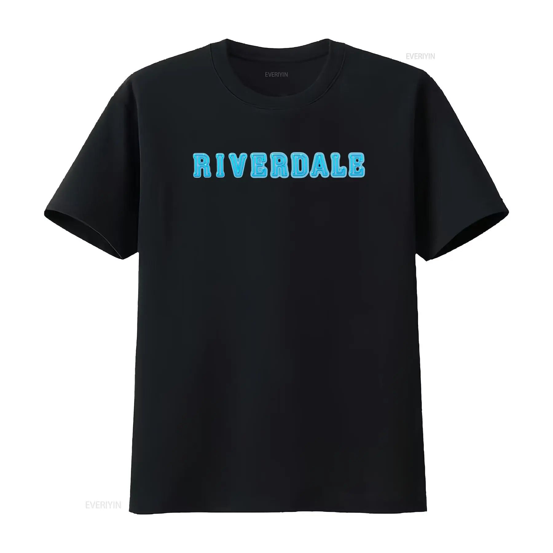 Riverdale Logosu Neon Mavi Bas - Vintage Fashion Logos incelemesi ve fiyatı