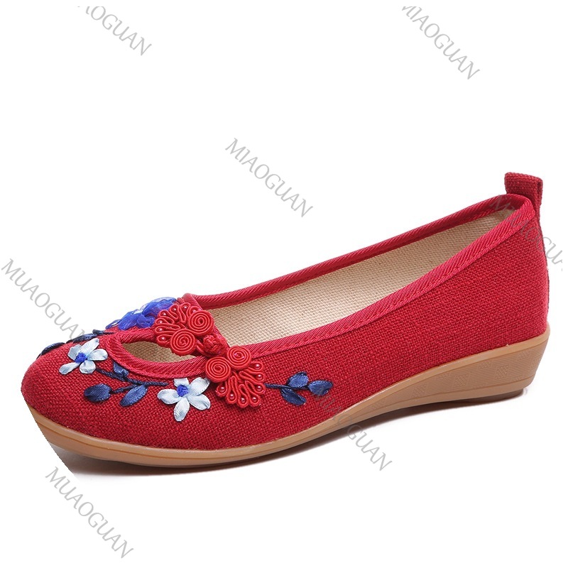 İşlemeli Kadın Konforlu Platfo - Vintage Fashion Female incelemesi ve fiyatı