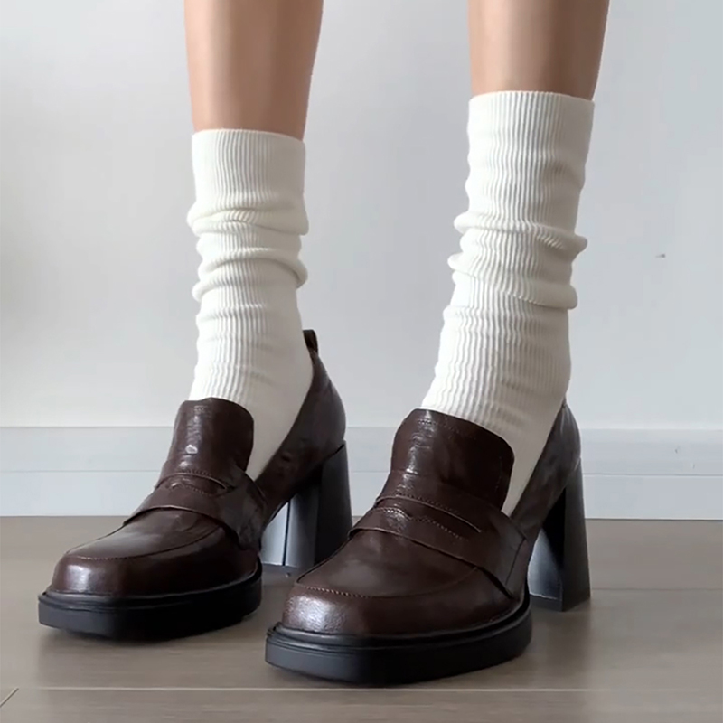 Kolej Tarzı Kadın makosen ayak - Vintage Fashion Female incelemesi ve fiyatı