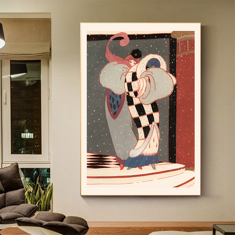 Vintage Fransız Deco Sanatı İl - Vintage Vogue Fashion Poster incelemesi ve fiyatı