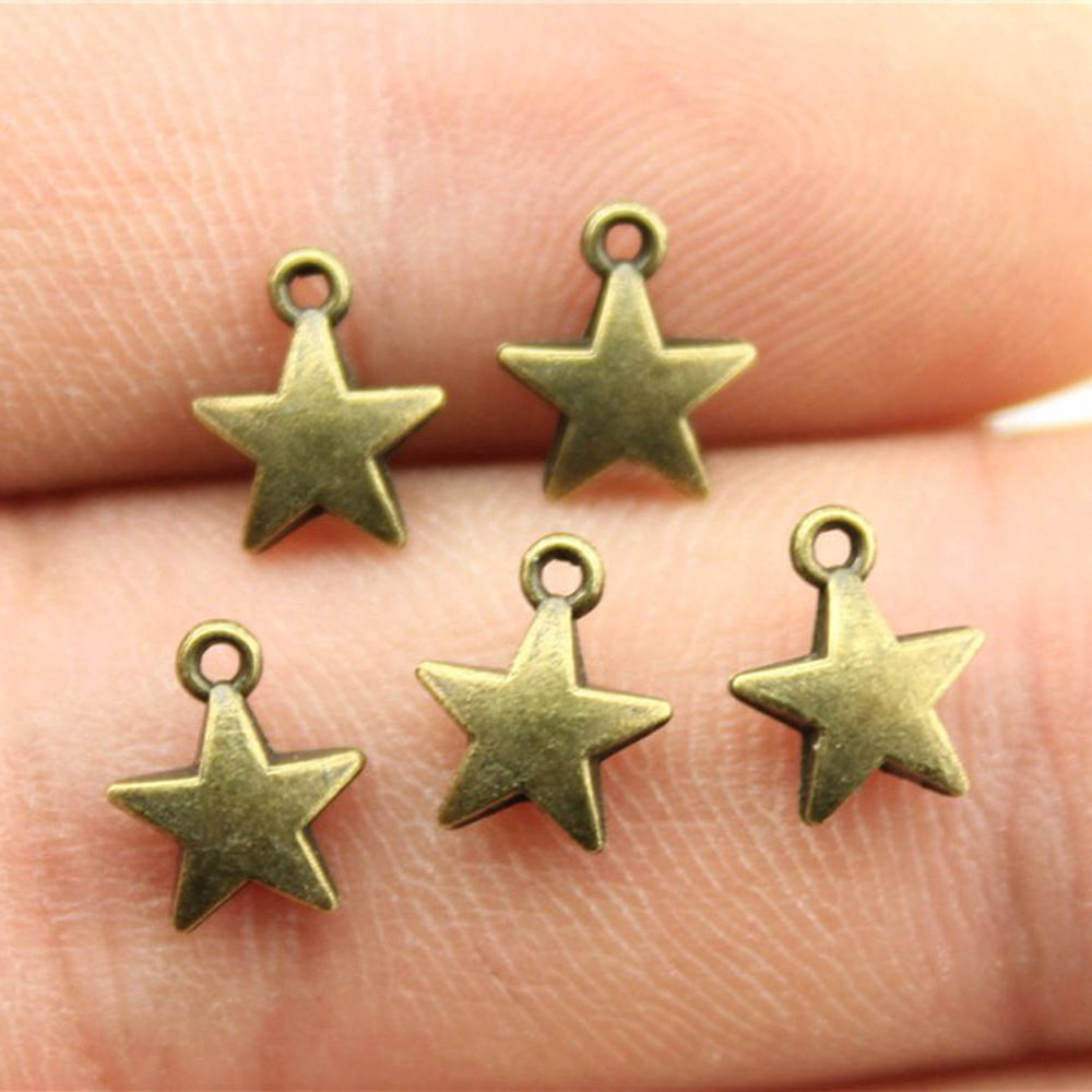 40 adet 8.6x7.1mm 2 Renk Antik - Vintage Fashion Tumblr incelemesi ve fiyatı