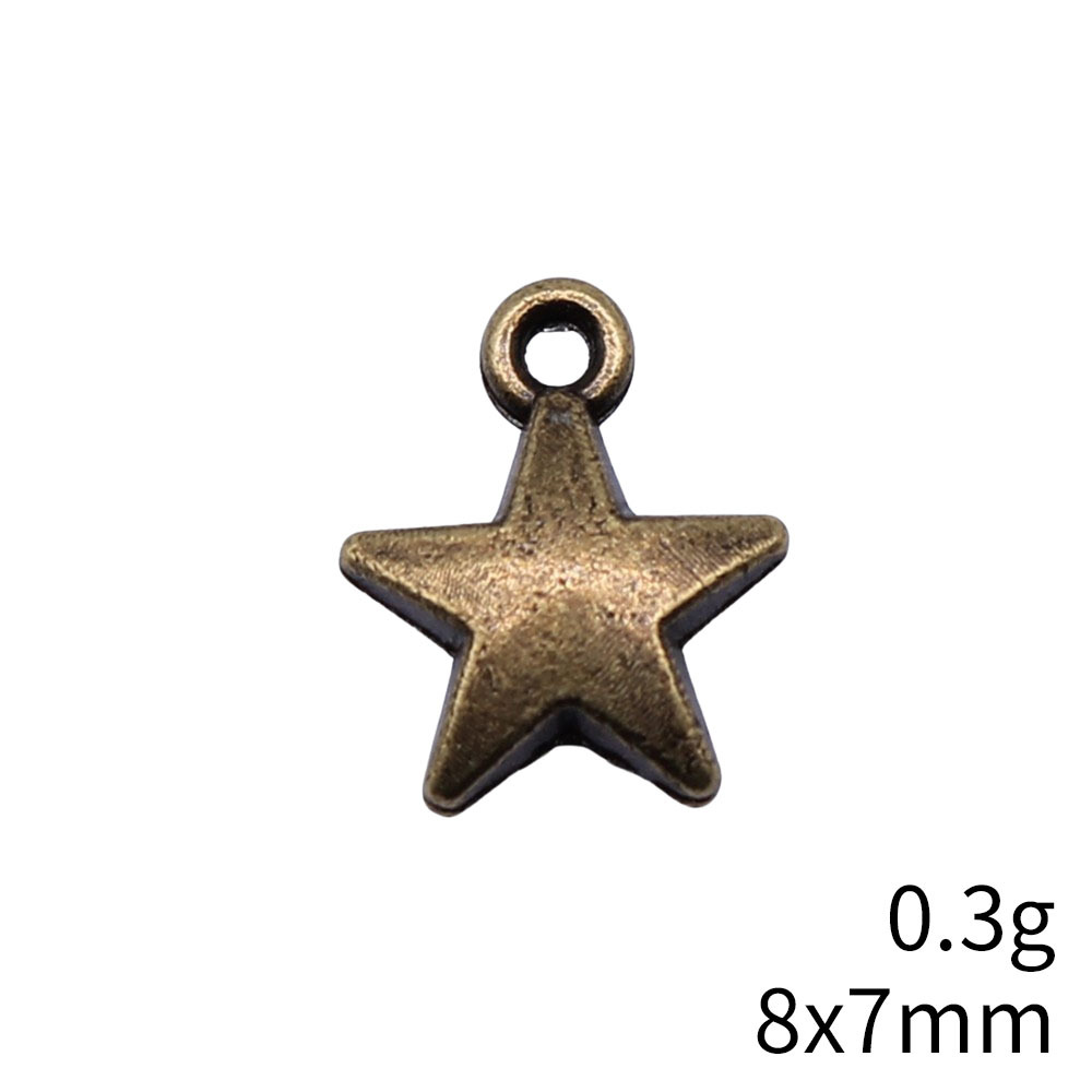 40 adet 8.6x7.1mm 2 Renk Antik - Vintage Fashion Tumblr incelemesi ve fiyatı