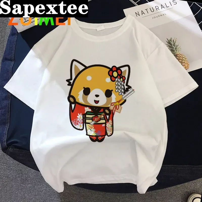 Kadın Anime japon Aggretsuko H - Vintage Fashion Tv incelemesi ve fiyatı